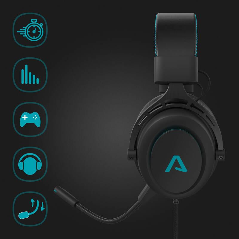 Headset LAMAX Heroes General1 černý