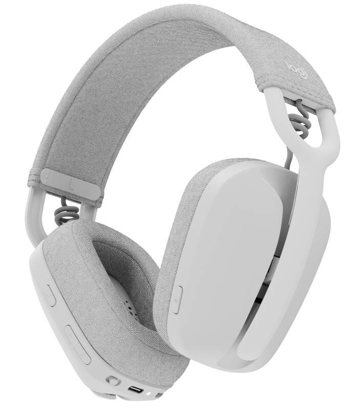 Headset Logitech Zone Vibe 100 bílý
