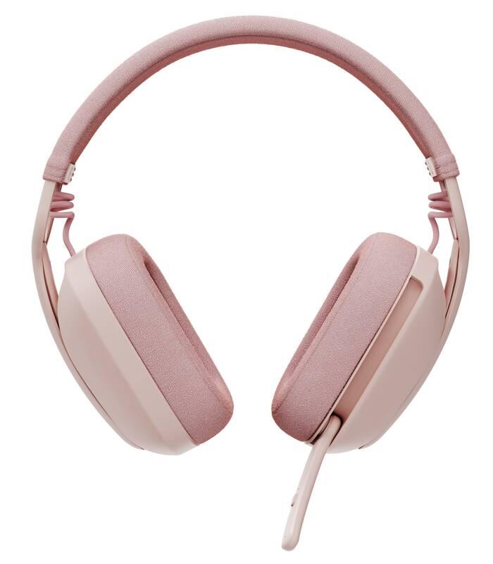 Headset Logitech Zone Vibe 100 růžový