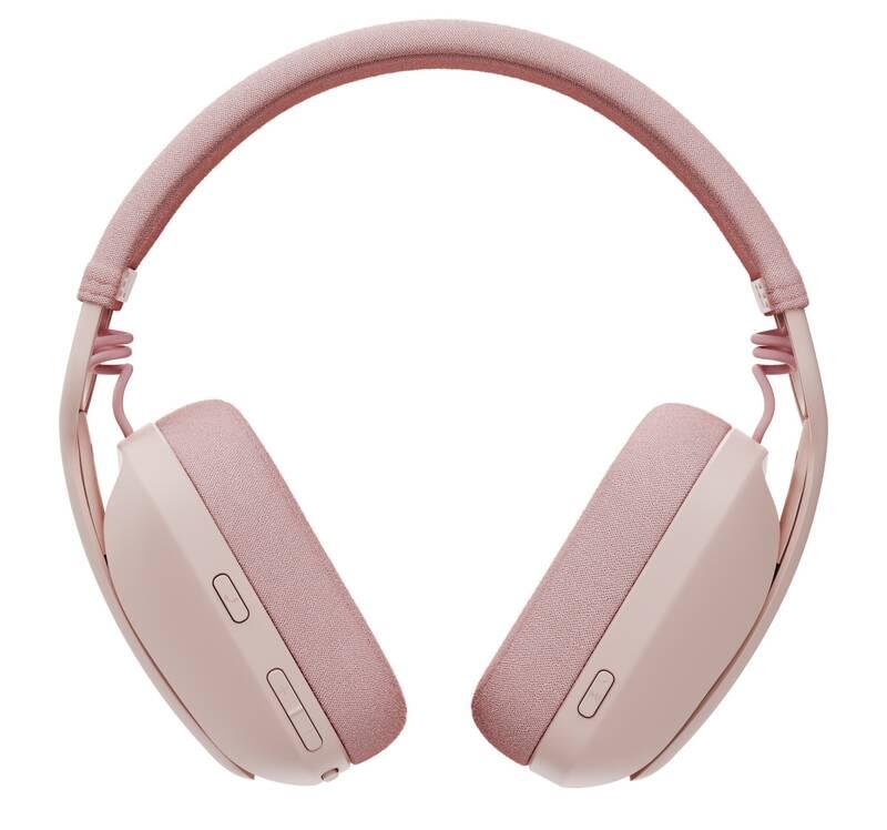 Headset Logitech Zone Vibe 100 růžový