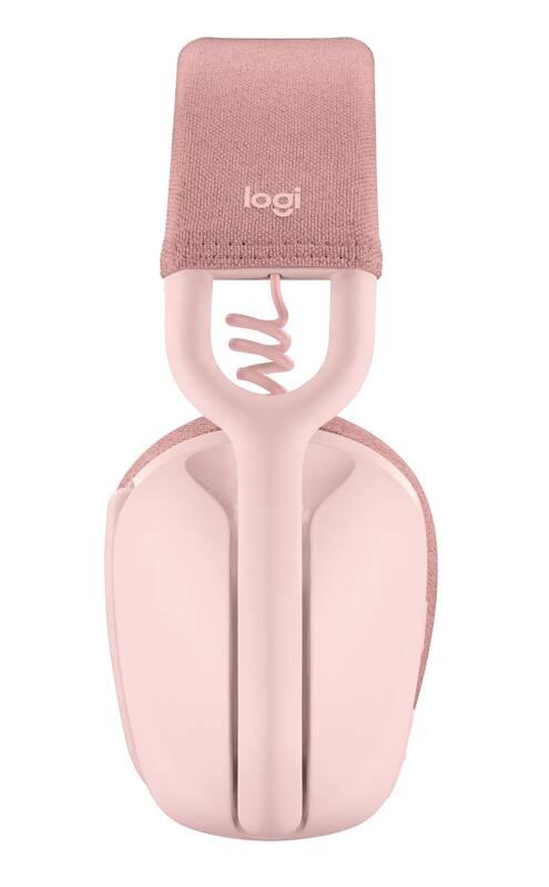 Headset Logitech Zone Vibe 100 růžový
