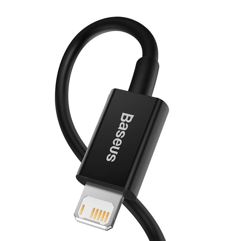 Kabel Baseus Superior Series USB Lightning 2.4A 1m černý