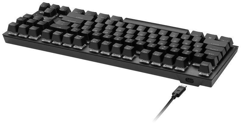 Klávesnice Corsair K60 PRO TKL RGB RGB LED OPX černá