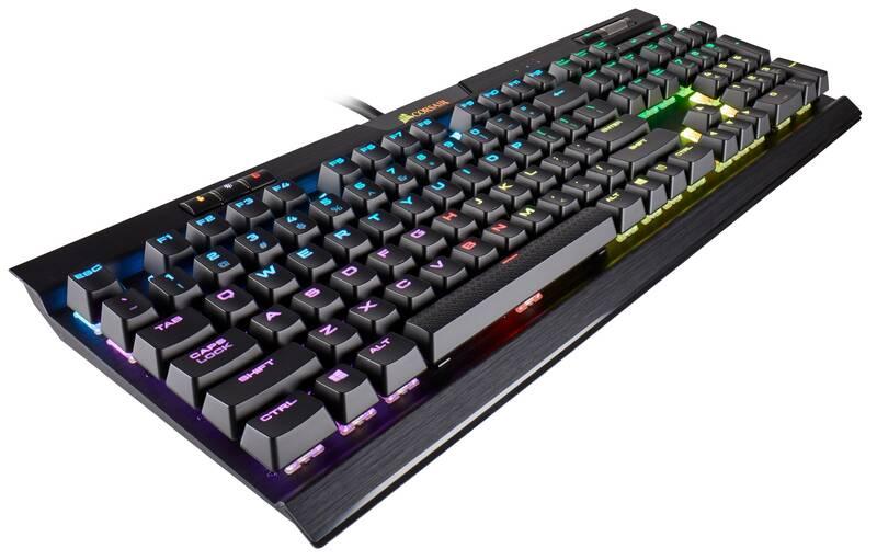 Klávesnice Corsair K70 RGB MK.2 Mechanical — CHERRY MX Brown černá, Klávesnice, Corsair, K70, RGB, MK.2, Mechanical, —, CHERRY, MX, Brown, černá