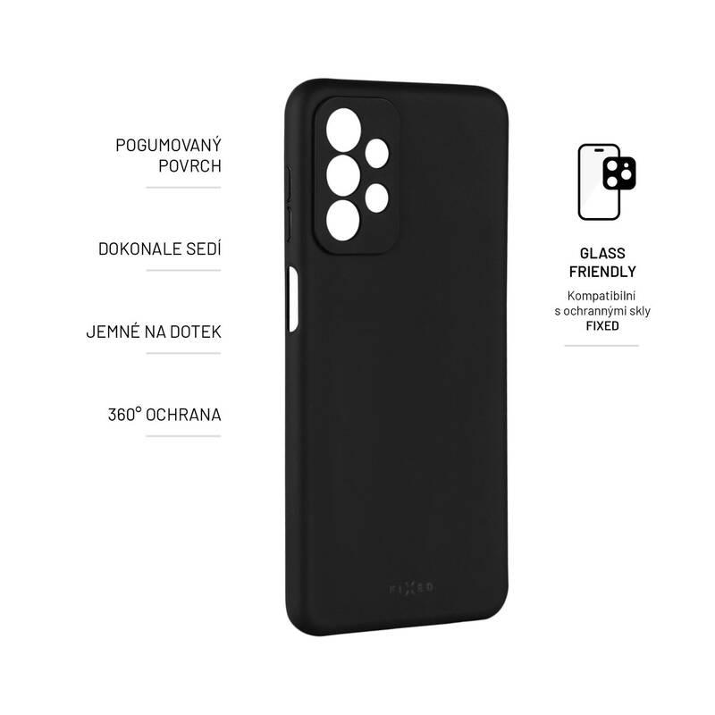 Kryt na mobil FIXED Story na Samsung Galaxy A23 5G černý