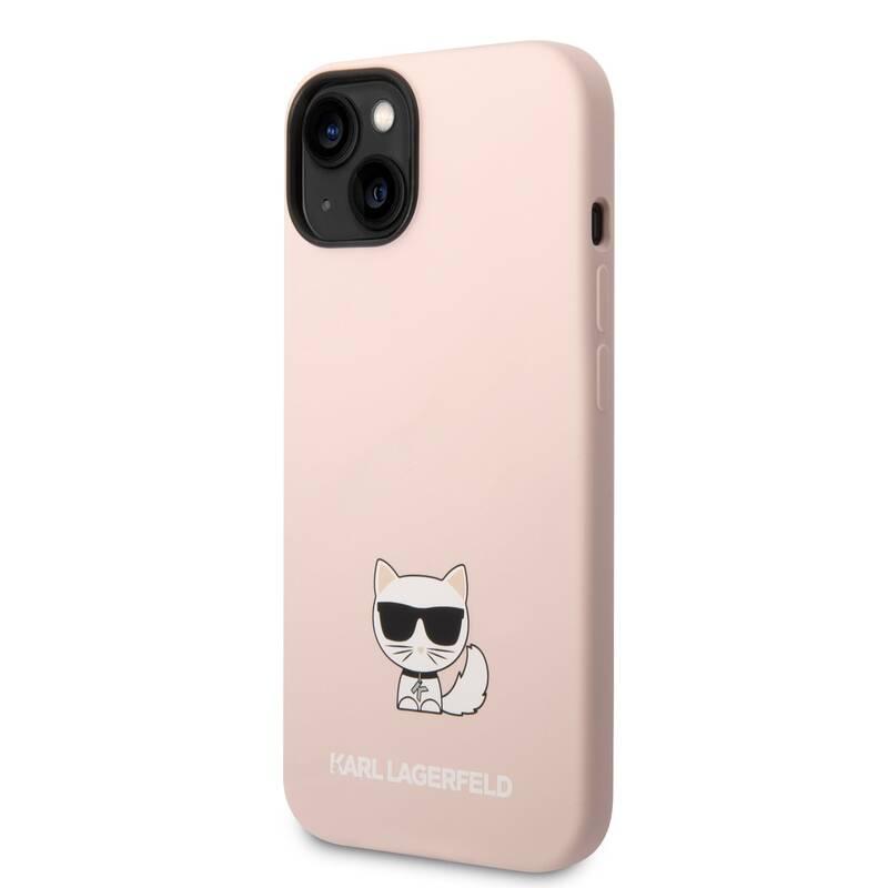 Kryt na mobil Karl Lagerfeld Liquid Silicone Choupette na Apple iPhone 14 růžový, Kryt, na, mobil, Karl, Lagerfeld, Liquid, Silicone, Choupette, na, Apple, iPhone, 14, růžový