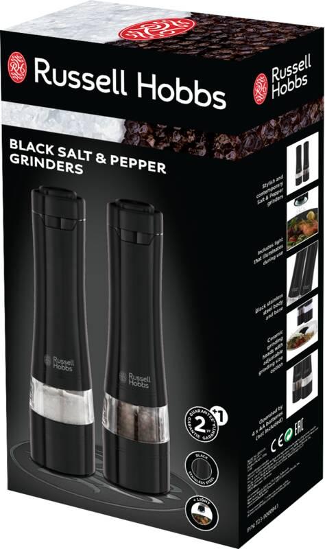 Mlýnek na sůl a pepř RUSSELL HOBBS 28010-56 Black S&P Grinders