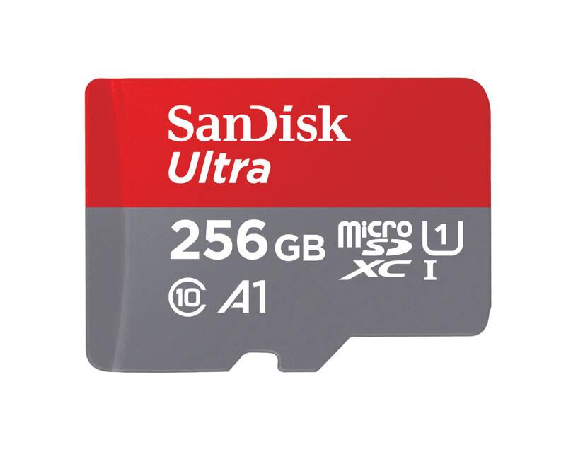 Paměťová karta SanDisk Ultra microSDXC 128GB A1 Class 10 UHS-I SD Adapter