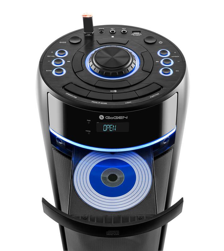 Party reproduktor GoGEN HAPPEE BPS 736 CD černý