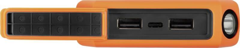 Powerbank Xtorm Rugged 10 000mAh černá oranžová
