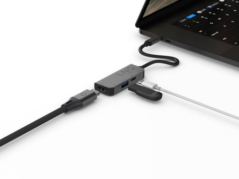 Redukce Linq byELEMENTS 3in1 USB-C HDMI
