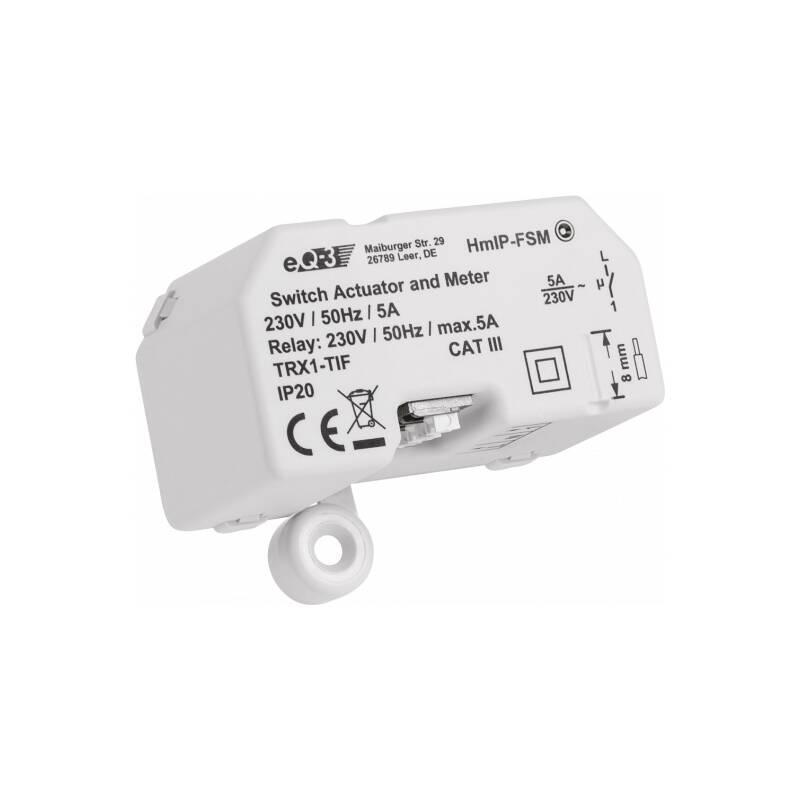 Spínač Homematic IP spínací akční člen s měřením - 5A, skrytá montáž, Spínač, Homematic, IP, spínací, akční, člen, s, měřením, 5A, skrytá, montáž