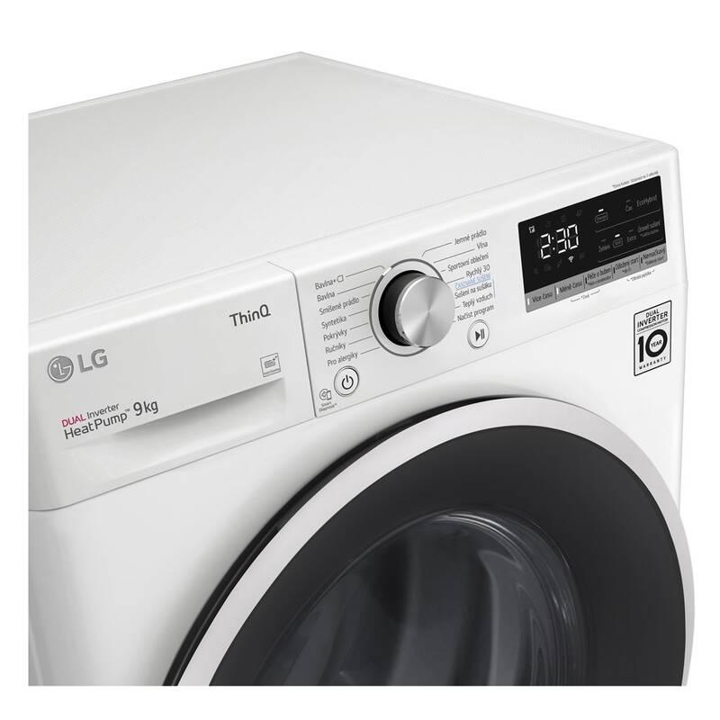 Sušička prádla LG RC91V5AV6N bílá