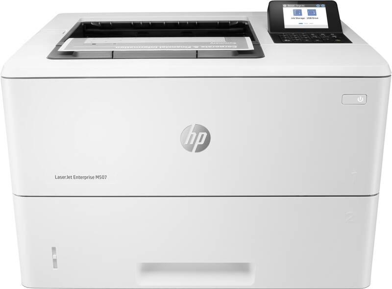Tiskárna laserová HP LaserJet Enterprise M507dn bílý