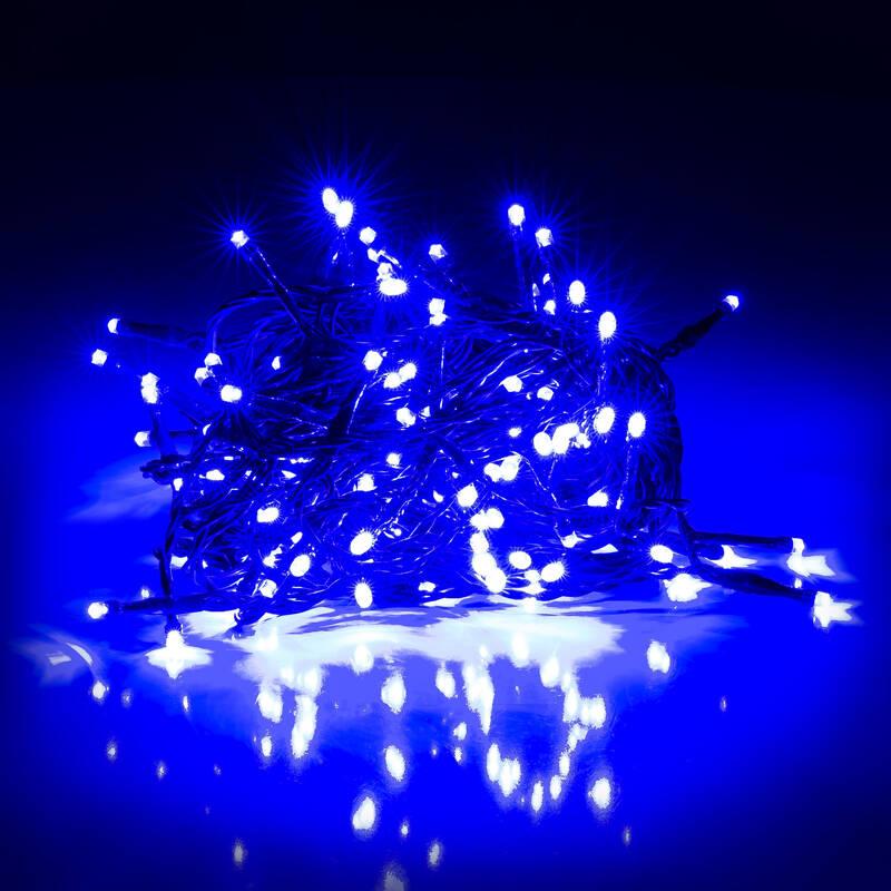 Vánoční osvětlení RETLUX RXL 305, 150 LED, řetěz, 15 5 m, modrá