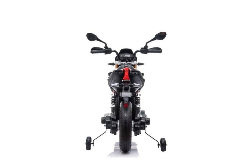 Elektrická motorka Beneo Aprilia Dorsoduro 900 sivá