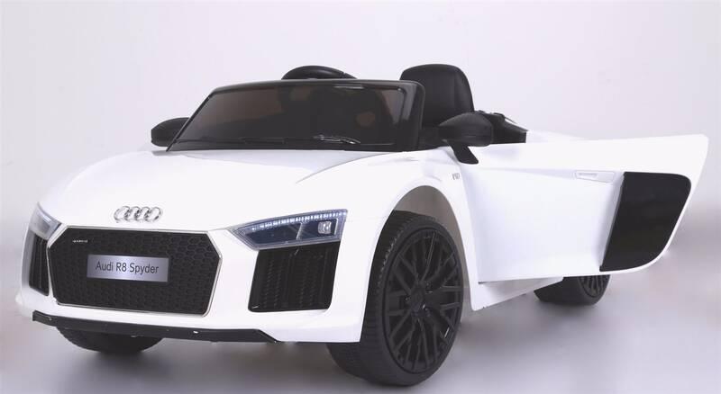 Elektrické autíčko Beneo Audi R8 Spyder bílé