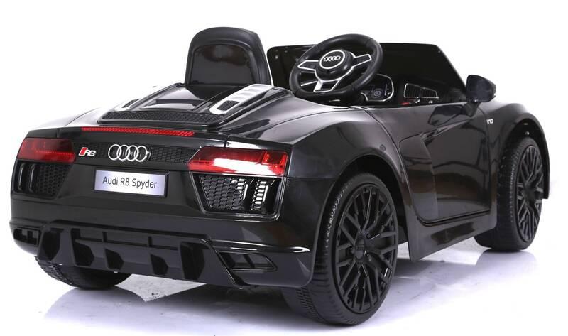Elektrické autíčko Beneo Audi R8 Spyder černé