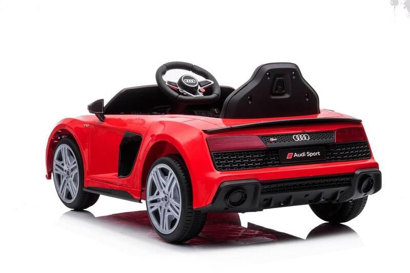 Elektrické autíčko Beneo Audi R8 Spyder červené