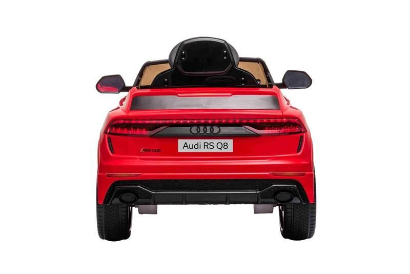 Elektrické autíčko Beneo Audi RSQ8 červené