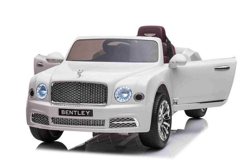 Elektrické autíčko Beneo Bentley Mulsanne 12V bílé