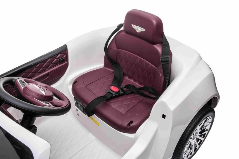 Elektrické autíčko Beneo Bentley Mulsanne 12V bílé