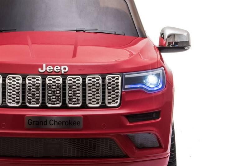 Elektrické autíčko Beneo JEEP GRAND CHEROKEE 12V červené