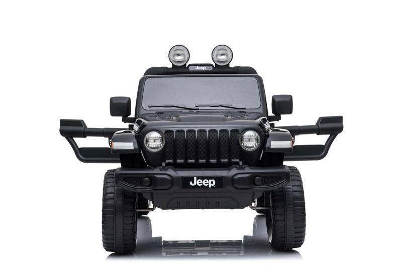 Elektrické autíčko Beneo Jeep Wrangler Rubicon černé, Elektrické, autíčko, Beneo, Jeep, Wrangler, Rubicon, černé