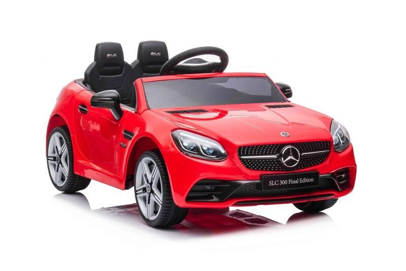 Elektrické autíčko Beneo Mercedes-Benz SLC 12V červené