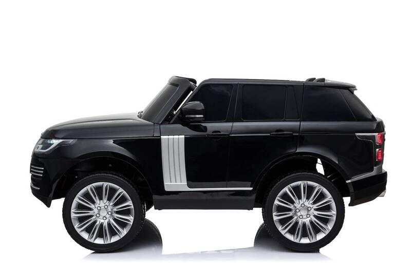 Elektrické autíčko Beneo Range Rover Dvoumístné černé, Elektrické, autíčko, Beneo, Range, Rover, Dvoumístné, černé
