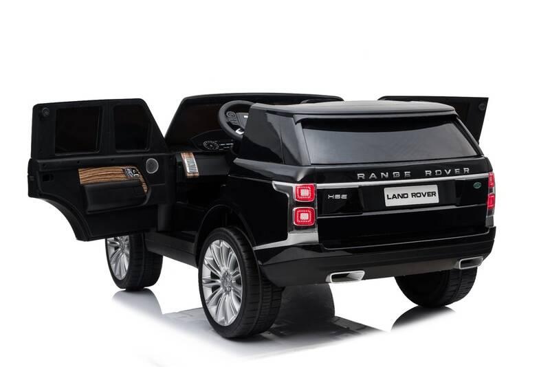 Elektrické autíčko Beneo Range Rover Dvoumístné černé, Elektrické, autíčko, Beneo, Range, Rover, Dvoumístné, černé