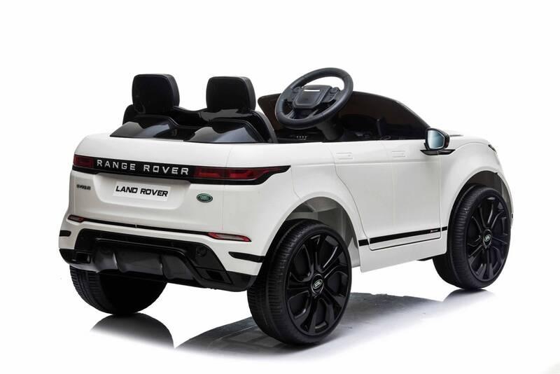 Elektrické autíčko Beneo Range Rover Evoque bílé