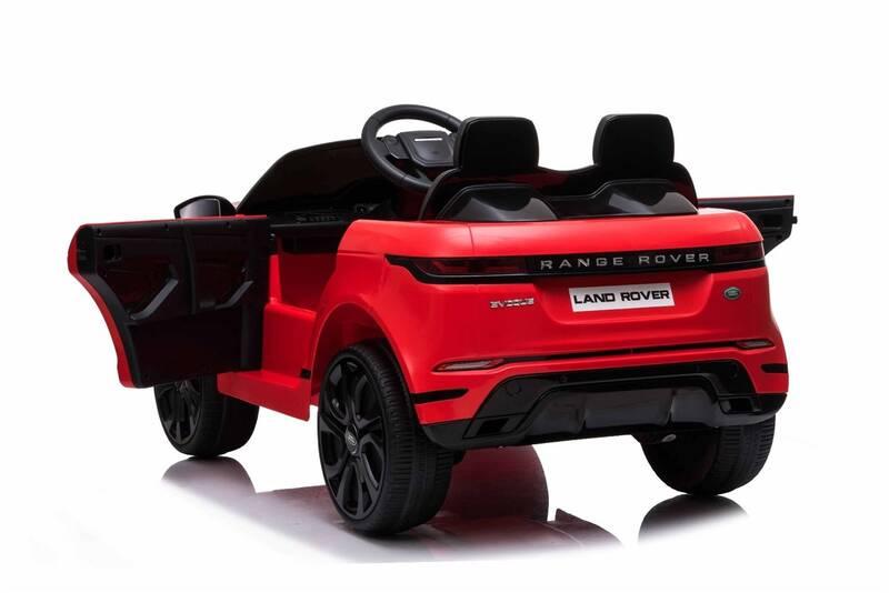 Elektrické autíčko Beneo Range Rover Evoque červené