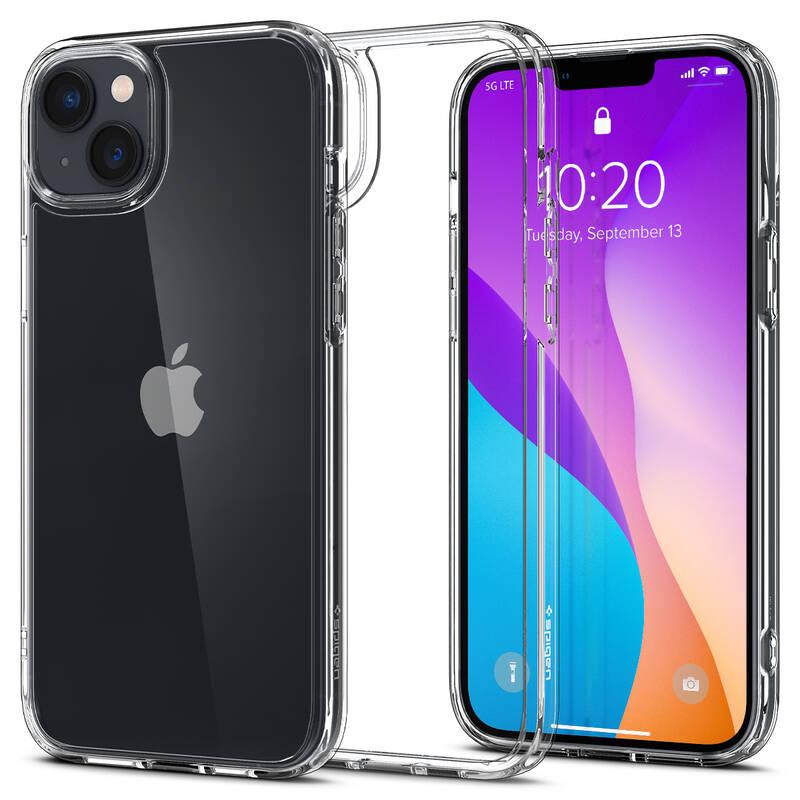 Kryt na mobil Spigen Crystal Hybrid na Apple iPhone 14 Plus průhledný, Kryt, na, mobil, Spigen, Crystal, Hybrid, na, Apple, iPhone, 14, Plus, průhledný