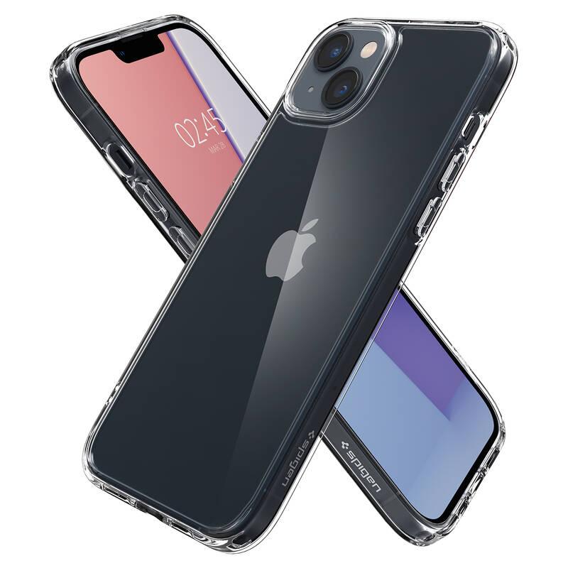 Kryt na mobil Spigen Crystal Hybrid na Apple iPhone 14 Plus průhledný