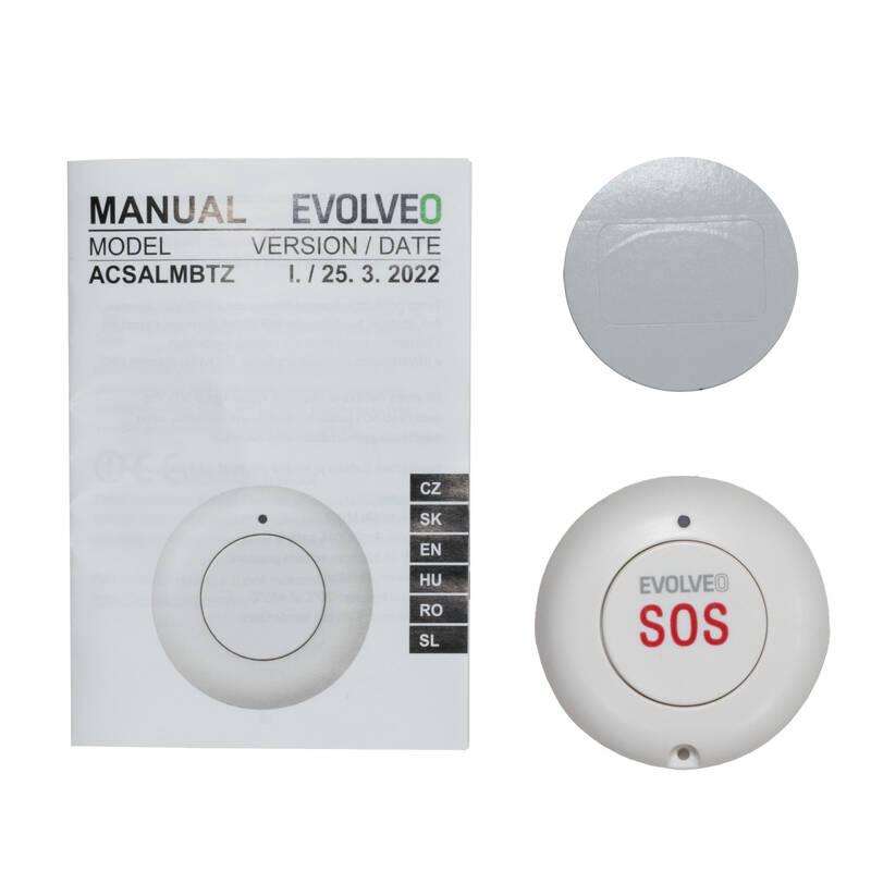 SOS tlačítko Evolveo Alarmex Pro, bezdrátové tlačítko zvonek
