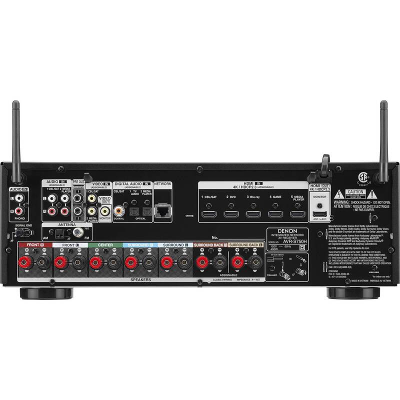 AV Receiver Denon AVR-S760H černý