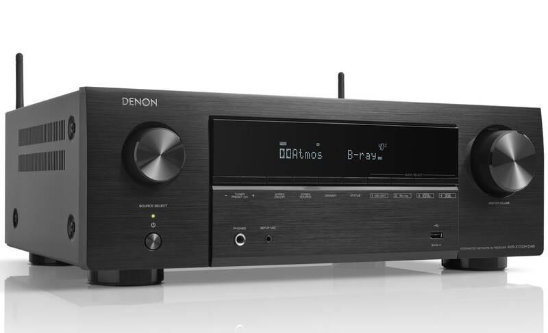 AV Receiver Denon AVR-X1700H DAB černý