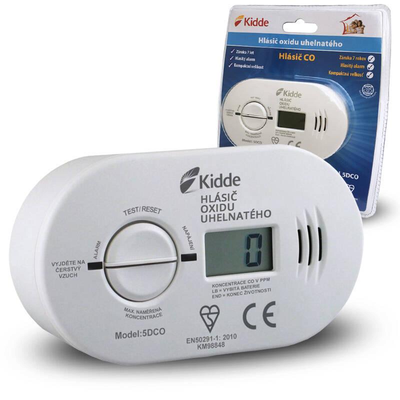 Detektor oxidu uhelnatého Kidde 5DCO