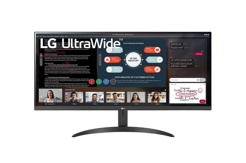 Monitor LG 34WP500 černé