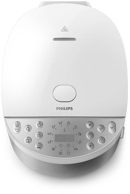 Multifunkční hrnec Philips 3000 Series HD4713 40 bílý, Multifunkční, hrnec, Philips, 3000, Series, HD4713, 40, bílý
