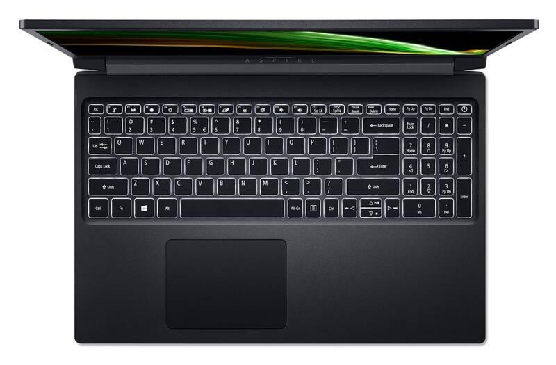 Notebook Acer Aspire 7 černý