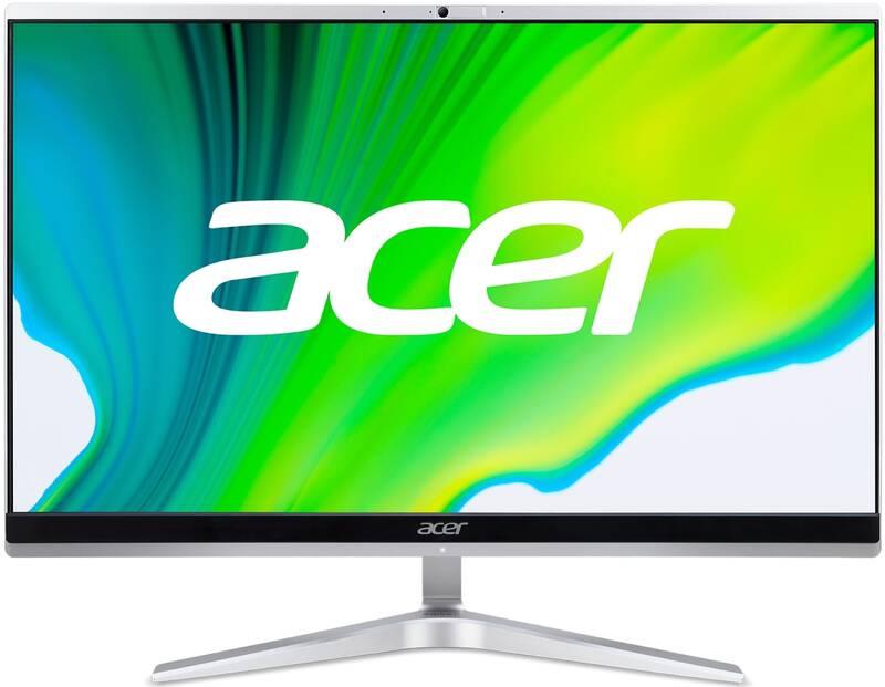 Počítač All In One Acer Aspire C22-1600 stříbrný