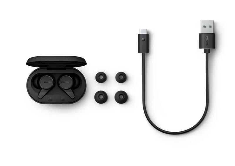 Sluchátka Philips TAT1207BK černá