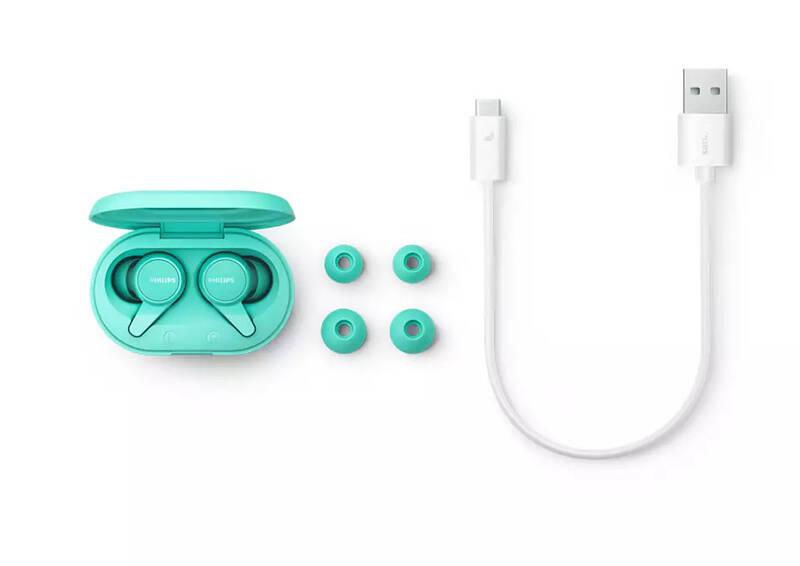 Sluchátka Philips TAT1207BL zelená