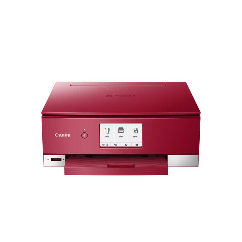 Tiskárna multifunkční Canon PIXMA TS8352A červený
