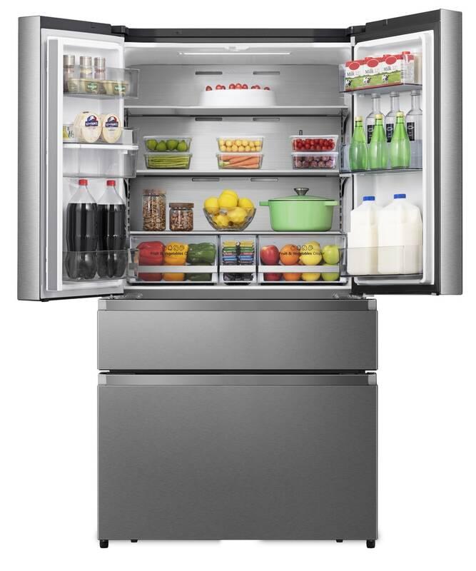 Americká lednice Hisense RF749N4WIF nerez