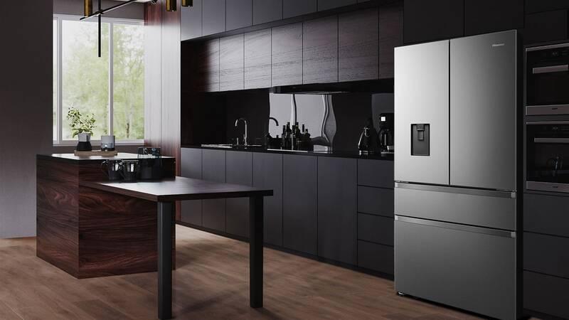 Americká lednice Hisense RF749N4WIF nerez