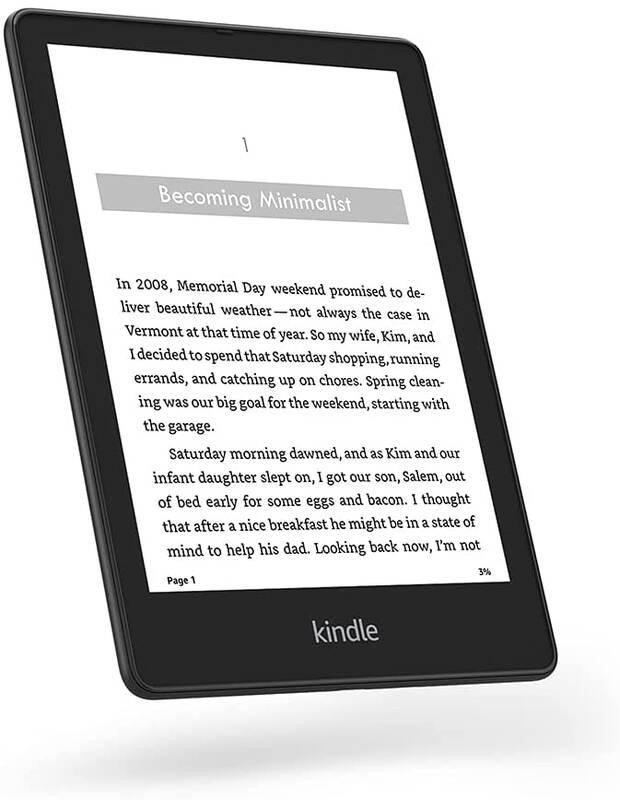 Čtečka e-knih Amazon Kindle Paperwhite 5 2021 bez reklam - Signature Edition černá