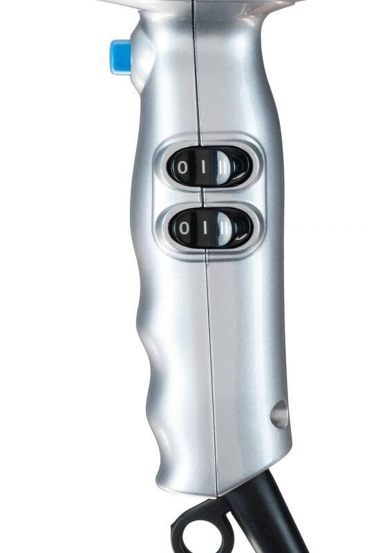 Fén Solis 969.42 Light & Strong stříbrný